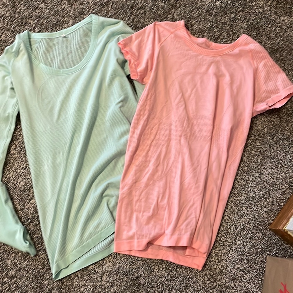 Bundle of 2 swiftly techs in good condition! Mint and pink!
